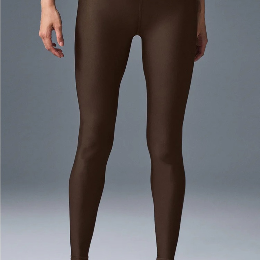 ALO Yoga High-Waist Airlift Leggings Size Small Espresso